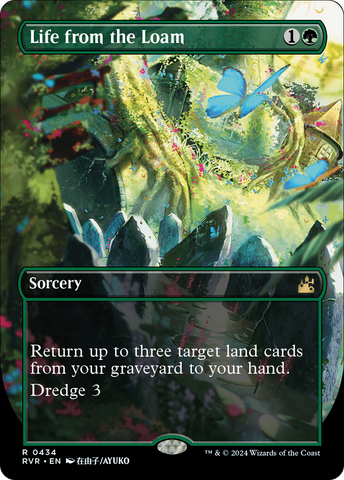 Life from the Loam (Anime Borderless) [Ravnica Remastered] - The Mythic Store | 24h Order Processing