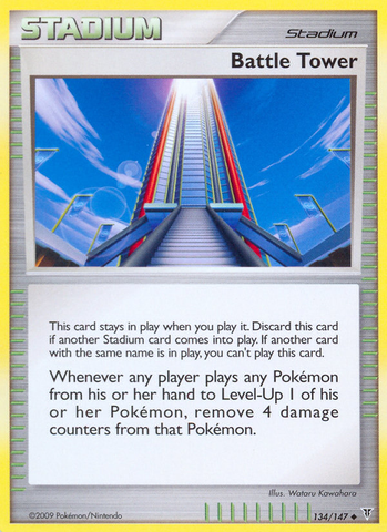 Battle Tower (134/147) [Platinum: Supreme Victors] - The Mythic Store | 24h Order Processing