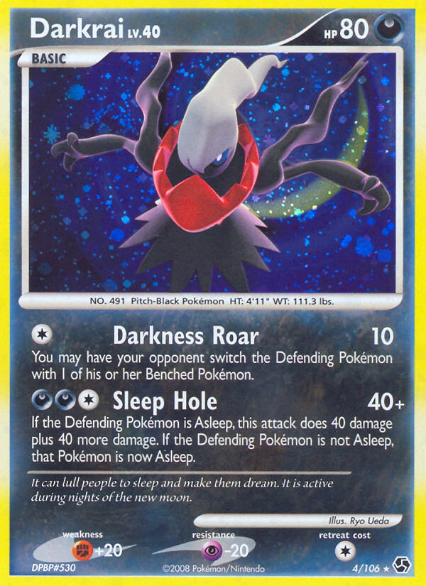 Darkrai (4/106) [Diamond & Pearl: Great Encounters] - The Mythic Store | 24h Order Processing