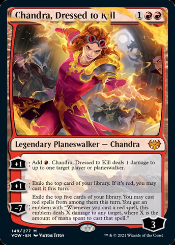 Chandra, Dressed to Kill [Innistrad: Crimson Vow] - The Mythic Store | 24h Order Processing