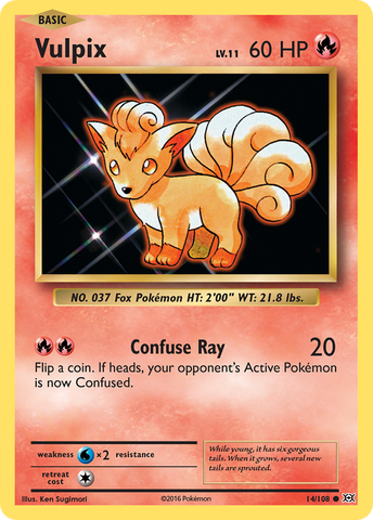 Vulpix (14/108) [XY: Evolutions] - The Mythic Store | 24h Order Processing