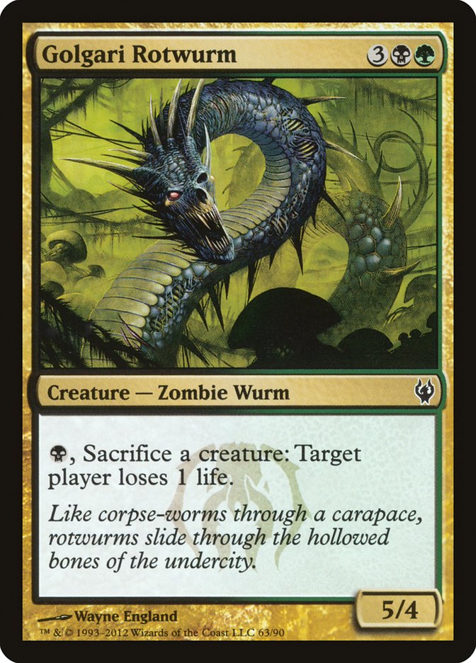 Golgari Rotwurm [Duel Decks: Izzet vs. Golgari] - The Mythic Store | 24h Order Processing