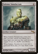 Solemn Simulacrum [Mirrodin] - The Mythic Store | 24h Order Processing