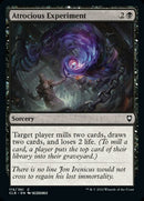 Atrocious Experiment [Commander Legends: Battle for Baldur's Gate] - The Mythic Store | 24h Order Processing
