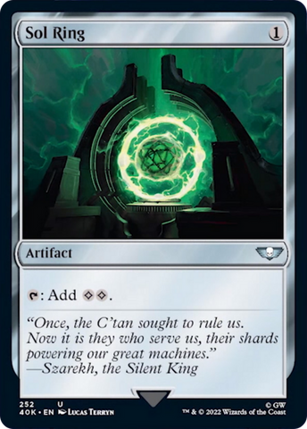 Sol Ring (252) (Surge Foil) [Warhammer 40,000] - The Mythic Store | 24h Order Processing