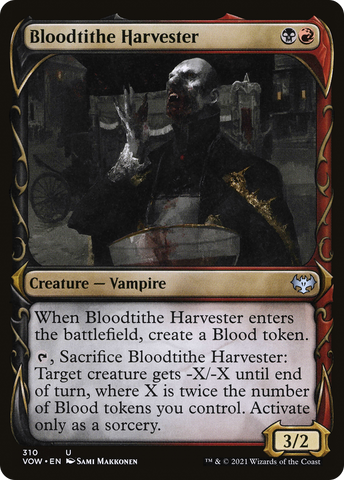 Bloodtithe Harvester (Showcase Fang Frame) [Innistrad: Crimson Vow] - The Mythic Store | 24h Order Processing