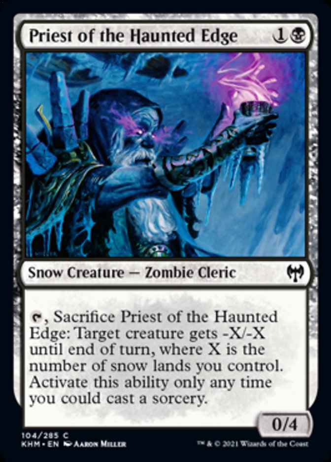 Priest of the Haunted Edge [Kaldheim] - The Mythic Store | 24h Order Processing