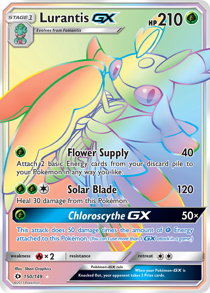 Lurantis GX (150/149) [Sun & Moon: Base Set] - The Mythic Store | 24h Order Processing