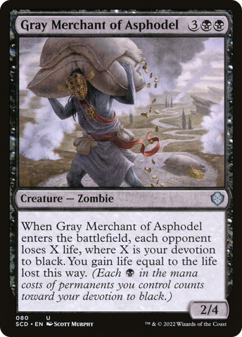 Gray Merchant of Asphodel [Starter Commander Decks] - The Mythic Store | 24h Order Processing