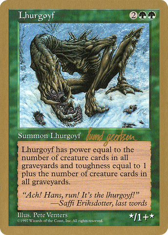 Lhurgoyf (Svend Geertsen) [World Championship Decks 1997] - The Mythic Store | 24h Order Processing
