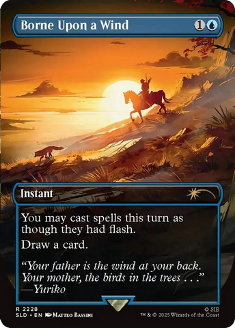 Borne Upon a Wind [Secret Lair Drop Series] - The Mythic Store | 24h Order Processing