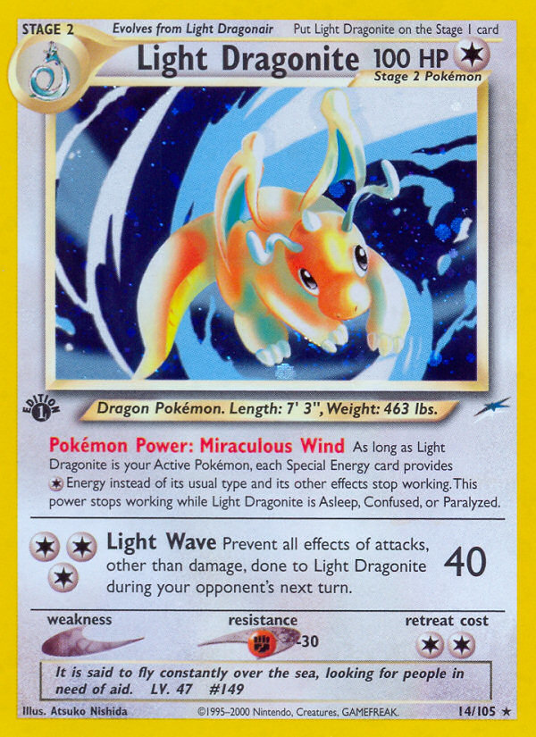 Light Dragonite (14/105) [Neo Destiny 1st Edition] - The Mythic Store | 24h Order Processing