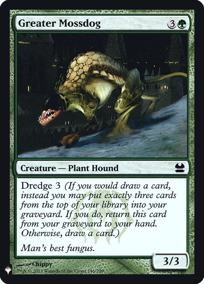 Greater Mossdog [Mystery Booster] - The Mythic Store | 24h Order Processing