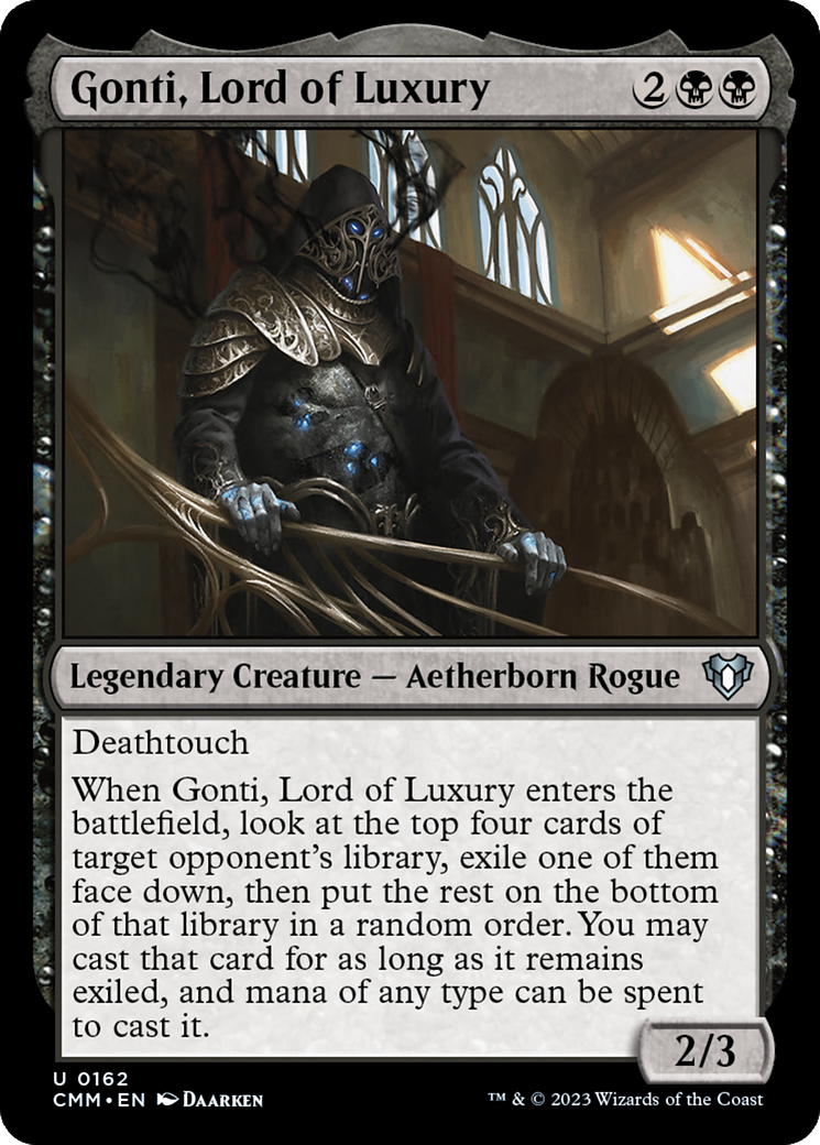 Gonti, Lord of Luxury [Commander Masters] - The Mythic Store | 24h Order Processing