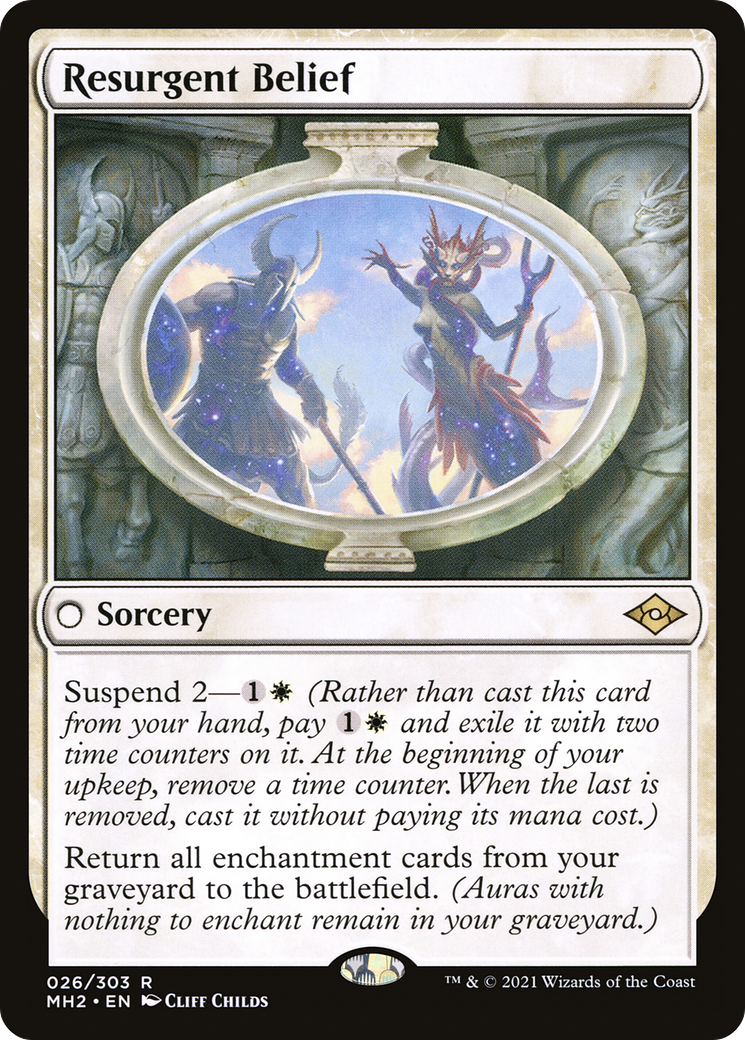 Resurgent Belief [Modern Horizons 2] - The Mythic Store | 24h Order Processing