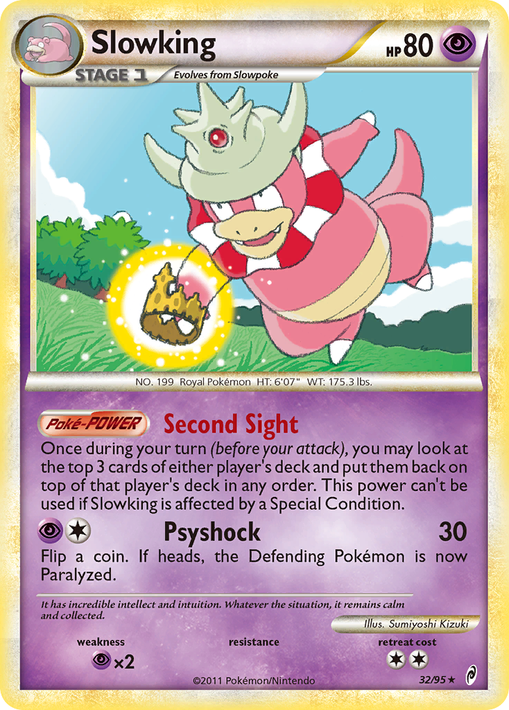 Slowking (32/95) [HeartGold & SoulSilver: Call of Legends] - The Mythic Store | 24h Order Processing