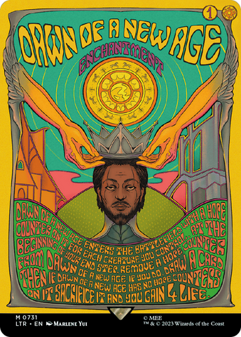 Dawn of a New Age (Borderless Poster) [The Lord of the Rings: Tales of Middle-Earth] - The Mythic Store | 24h Order Processing