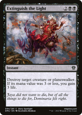 Extinguish the Light [Dominaria United] - The Mythic Store | 24h Order Processing