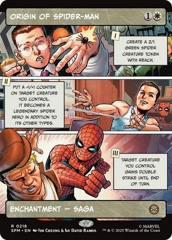 Origin of Spider-Man (Borderless) [Marvel's Spider-Man] - The Mythic Store | 24h Order Processing