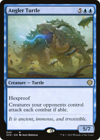 Angler Turtle [Starter Commander Decks] - The Mythic Store | 24h Order Processing