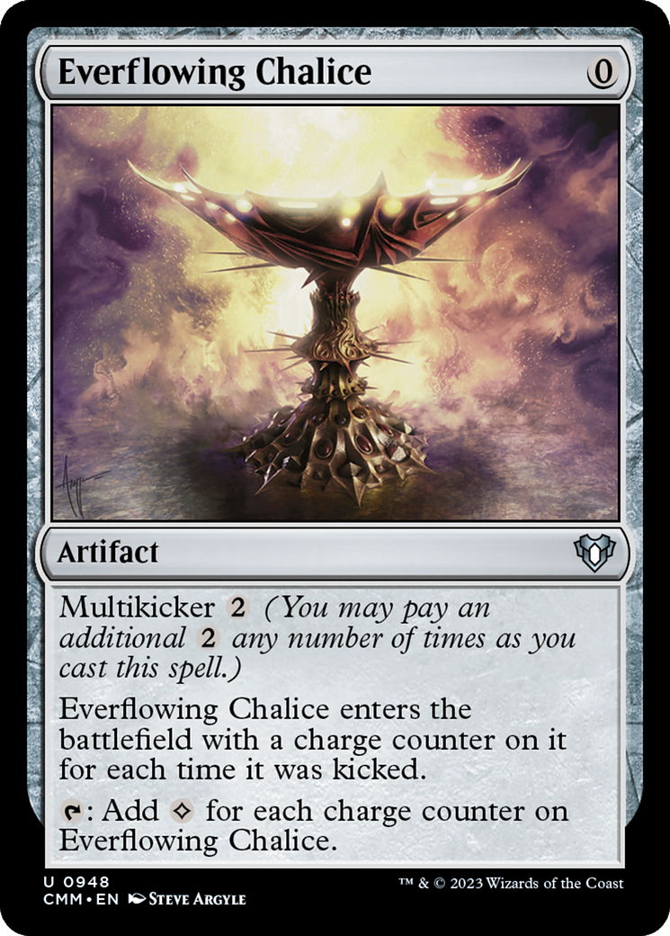 Everflowing Chalice [Commander Masters] - The Mythic Store | 24h Order Processing