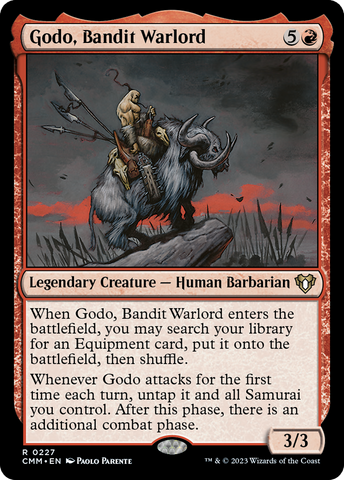 Godo, Bandit Warlord [Commander Masters] - The Mythic Store | 24h Order Processing