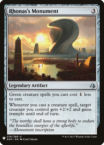 Rhonas's Monument [Mystery Booster] - The Mythic Store | 24h Order Processing