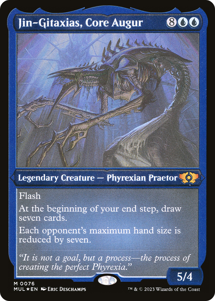 Jin-Gitaxias, Core Augur (Foil Etched) [Multiverse Legends] - The Mythic Store | 24h Order Processing