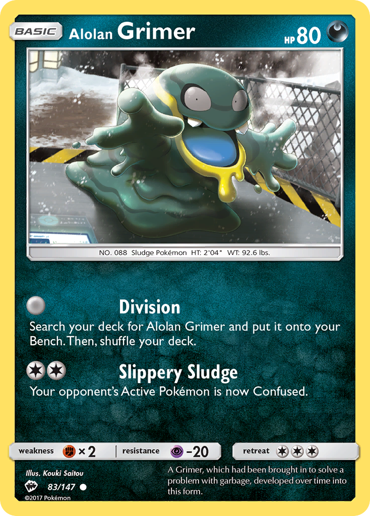 Alolan Grimer (83/147) [Sun & Moon: Burning Shadows] - The Mythic Store | 24h Order Processing