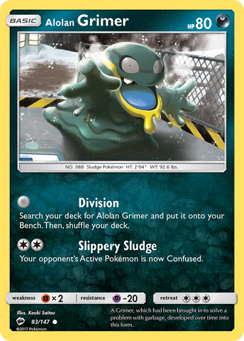 Alolan Grimer (83/147) [Sun & Moon: Burning Shadows] - The Mythic Store | 24h Order Processing