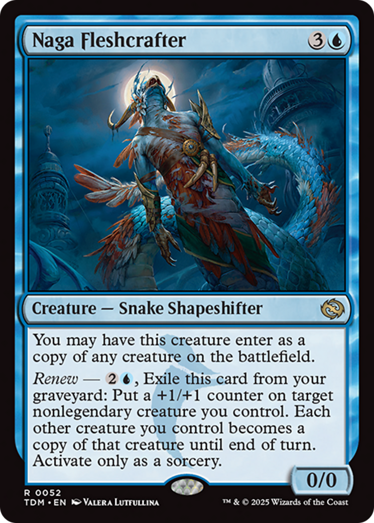 Naga Fleshcrafter [Tarkir: Dragonstorm] - The Mythic Store | 24h Order Processing