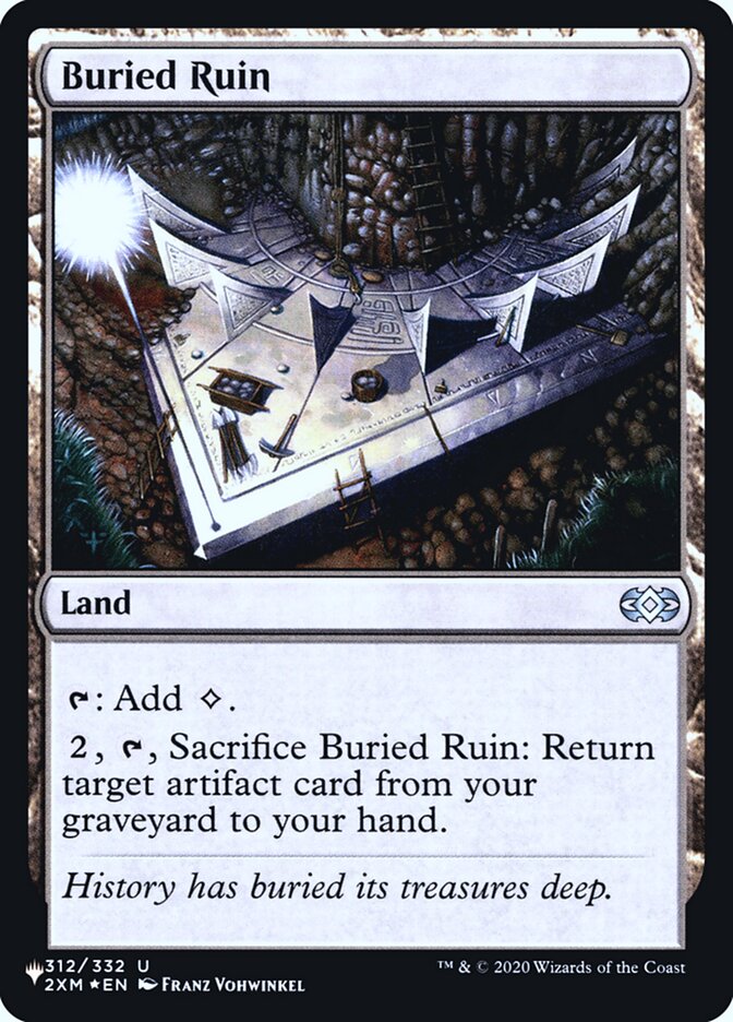 Buried Ruin [Secret Lair: Heads I Win, Tails You Lose] - The Mythic Store | 24h Order Processing