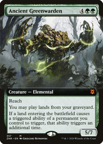 Ancient Greenwarden (Extended Art) [Zendikar Rising] - The Mythic Store | 24h Order Processing