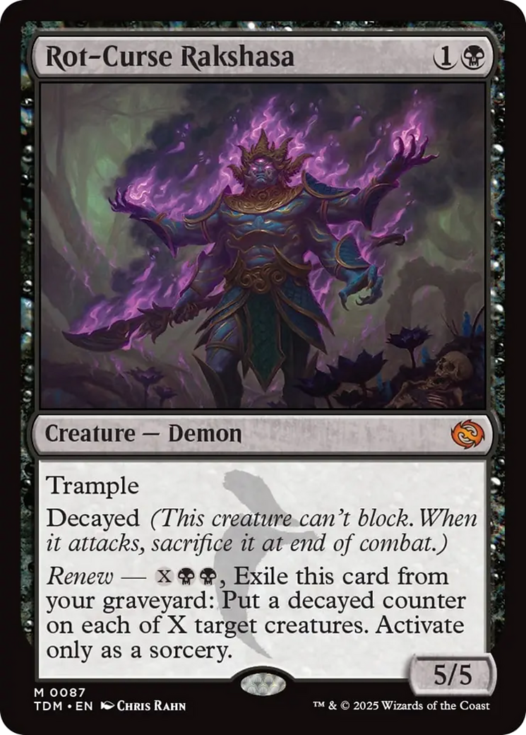 Rot-Curse Rakshasa [Tarkir: Dragonstorm] - The Mythic Store | 24h Order Processing