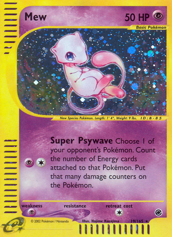 Mew (19/165) [Expedition: Base Set] - The Mythic Store | 24h Order Processing