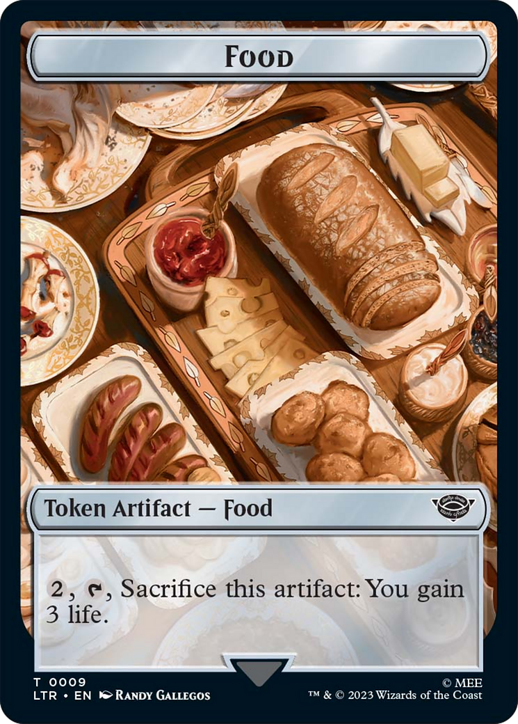 Ballistic Boulder // Food Token (09) Double-Sided Token [The Lord of the Rings: Tales of Middle-Earth Tokens] - The Mythic Store | 24h Order Processing