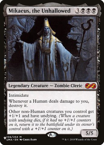 Mikaeus, the Unhallowed [The List] - The Mythic Store | 24h Order Processing