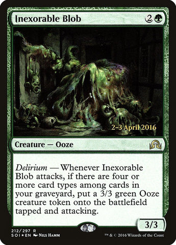 Inexorable Blob [Shadows over Innistrad Prerelease Promos] - The Mythic Store | 24h Order Processing
