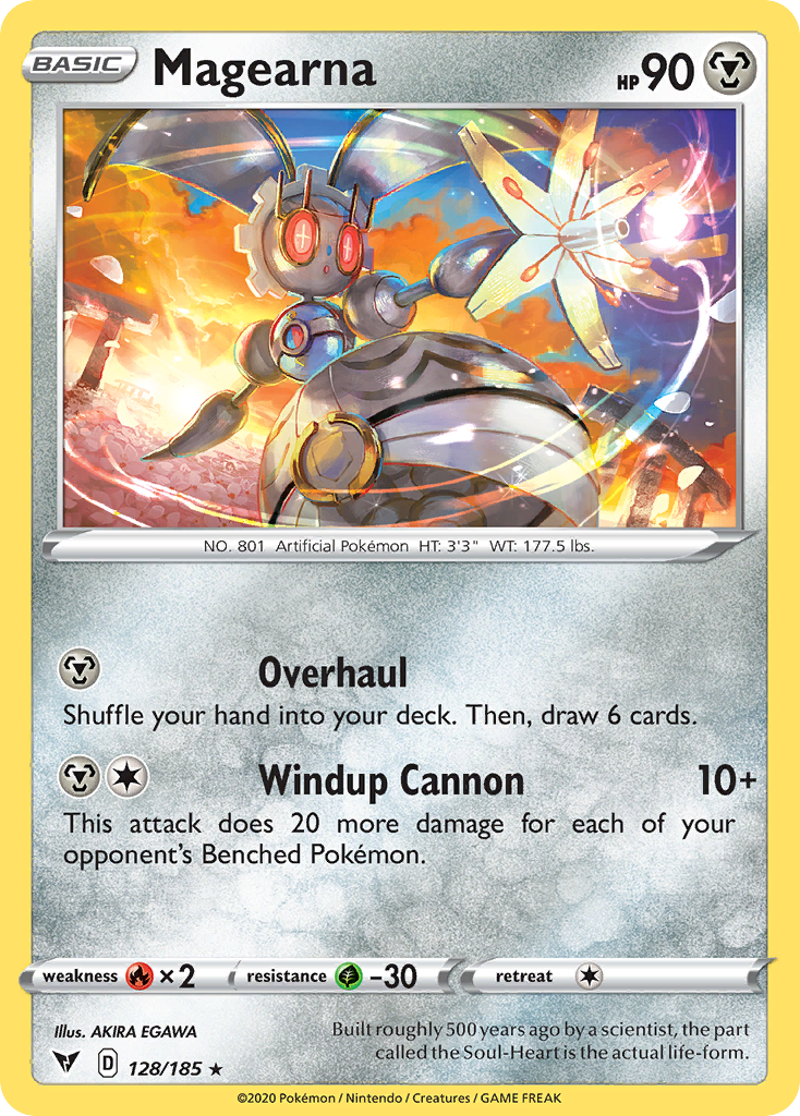 Magearna (128/185) (Theme Deck Exclusive) [Sword & Shield: Vivid Voltage] - The Mythic Store | 24h Order Processing