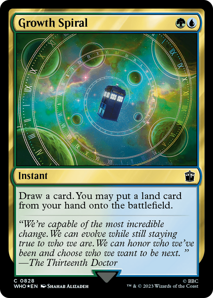 Growth Spiral (Surge Foil) [Doctor Who] - The Mythic Store | 24h Order Processing