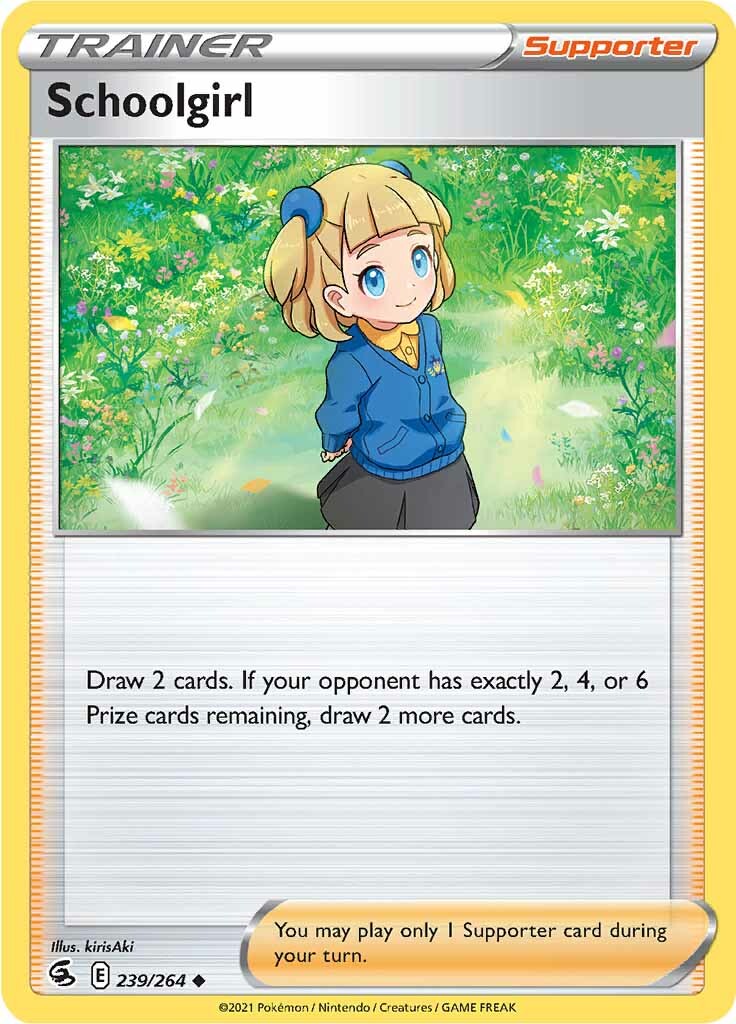 Schoolgirl (239/264) [Sword & Shield: Fusion Strike] - The Mythic Store | 24h Order Processing