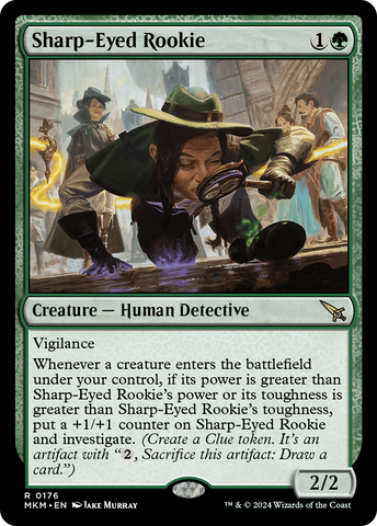 Sharp-Eyed Rookie [Murders at Karlov Manor] - The Mythic Store | 24h Order Processing