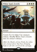 White Sun's Zenith [Commander Legends] - The Mythic Store | 24h Order Processing