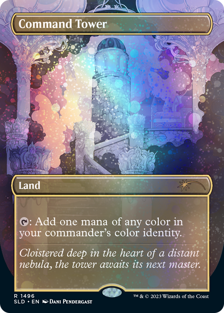 Command Tower (1697) (Rainbow Foil) [Secret Lair Drop Series] - The Mythic Store | 24h Order Processing