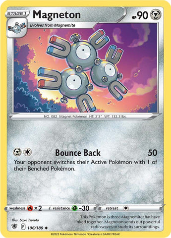 Magneton (106/189) [Sword & Shield: Astral Radiance] - The Mythic Store | 24h Order Processing