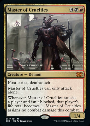 Master of Cruelties [Double Masters 2022] - The Mythic Store | 24h Order Processing