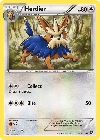 Herdier (82/114) [Black & White: Base Set] - The Mythic Store | 24h Order Processing