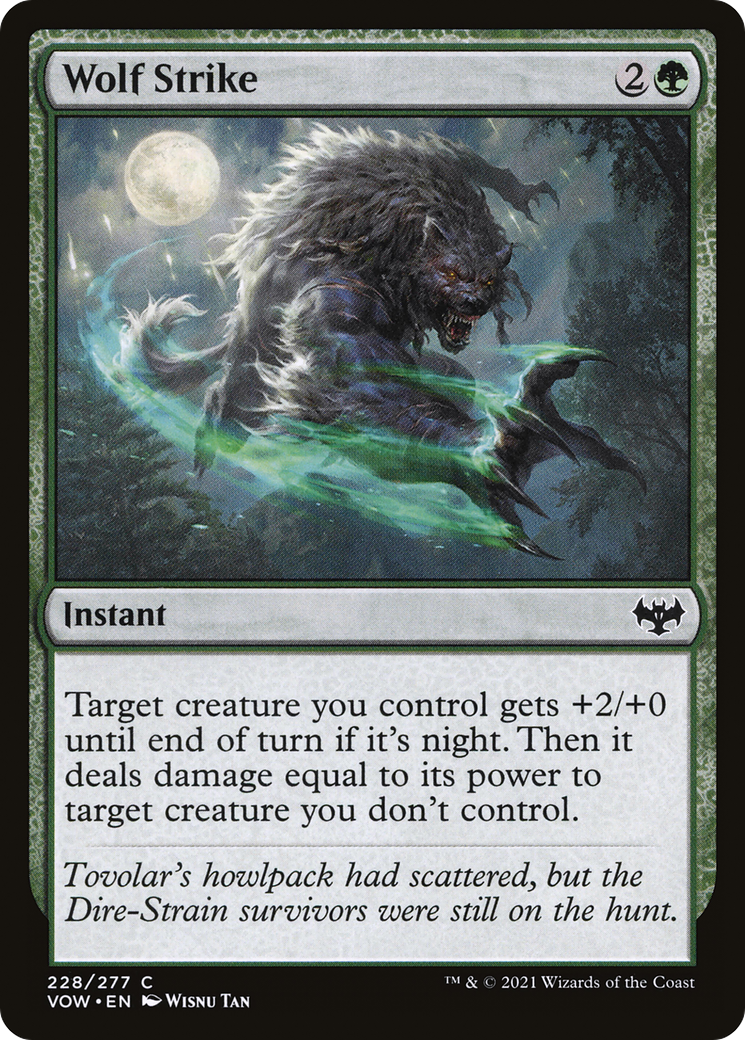 Wolf Strike [Innistrad: Crimson Vow] - The Mythic Store | 24h Order Processing