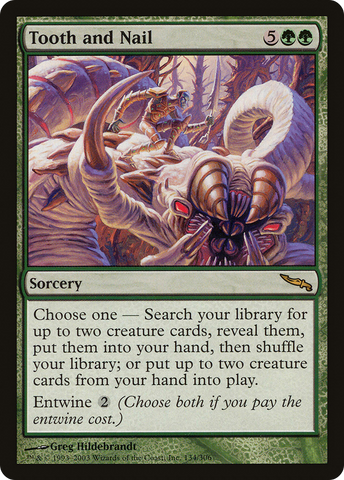 Tooth and Nail [Mirrodin] - The Mythic Store | 24h Order Processing