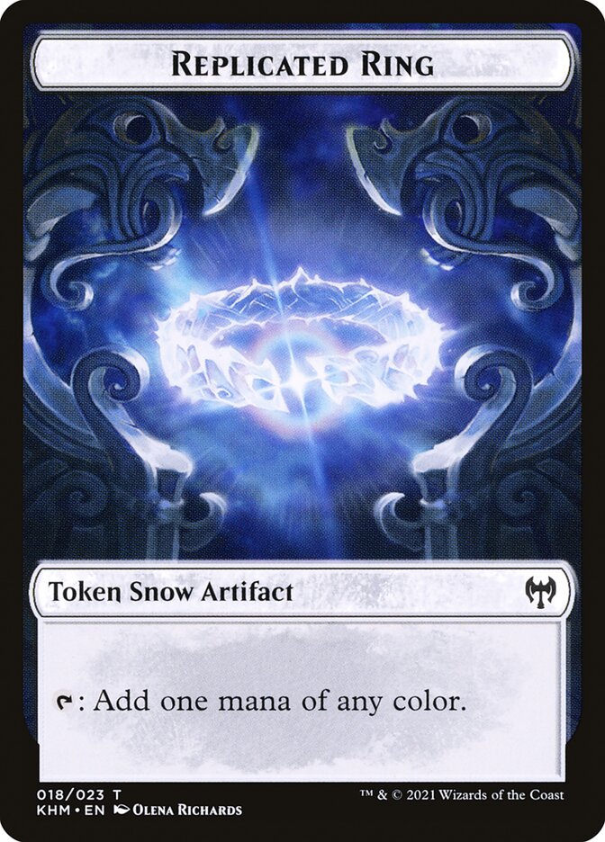 Dwarf Berserker // Replicated Ring Double-Sided Token [Kaldheim Tokens] - The Mythic Store | 24h Order Processing
